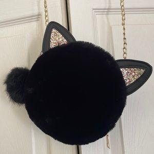 Kitty Cat black purse